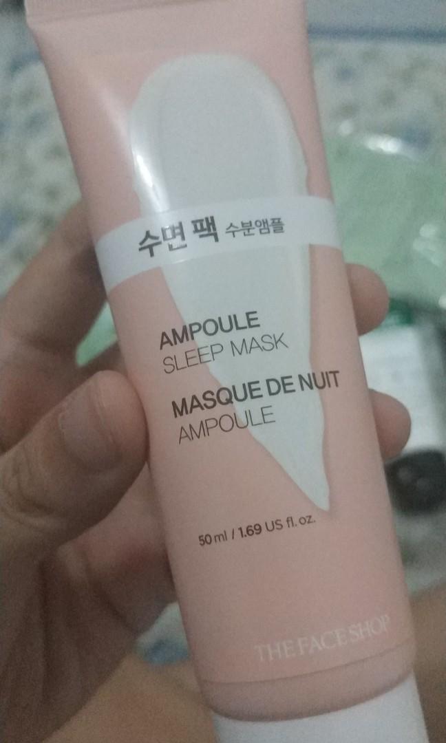 Download The Face Shop Baby Face Ampoule Sleep Mask Kesehatan Kecantikan Kulit Sabun Tubuh Di Carousell PSD Mockup Templates