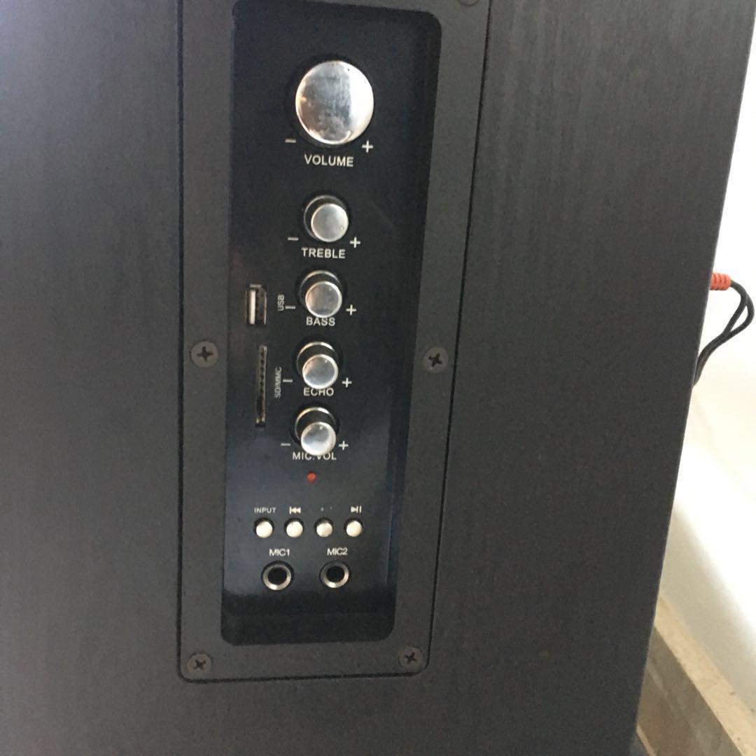 TV Console with builtin speaker system, Furniture & Home Living, Furniture, TV Consoles on