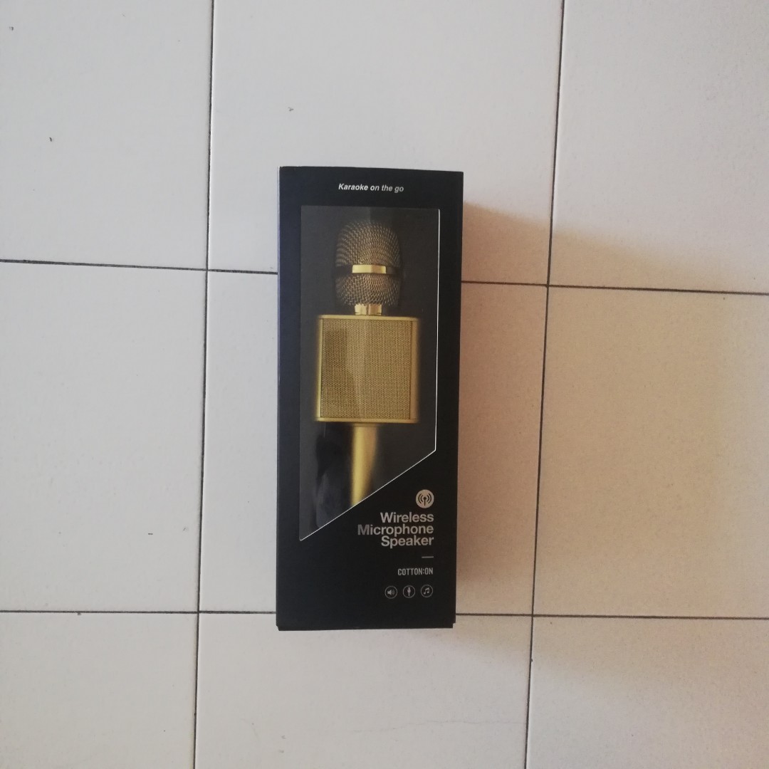 wireless microphone speaker cotton on