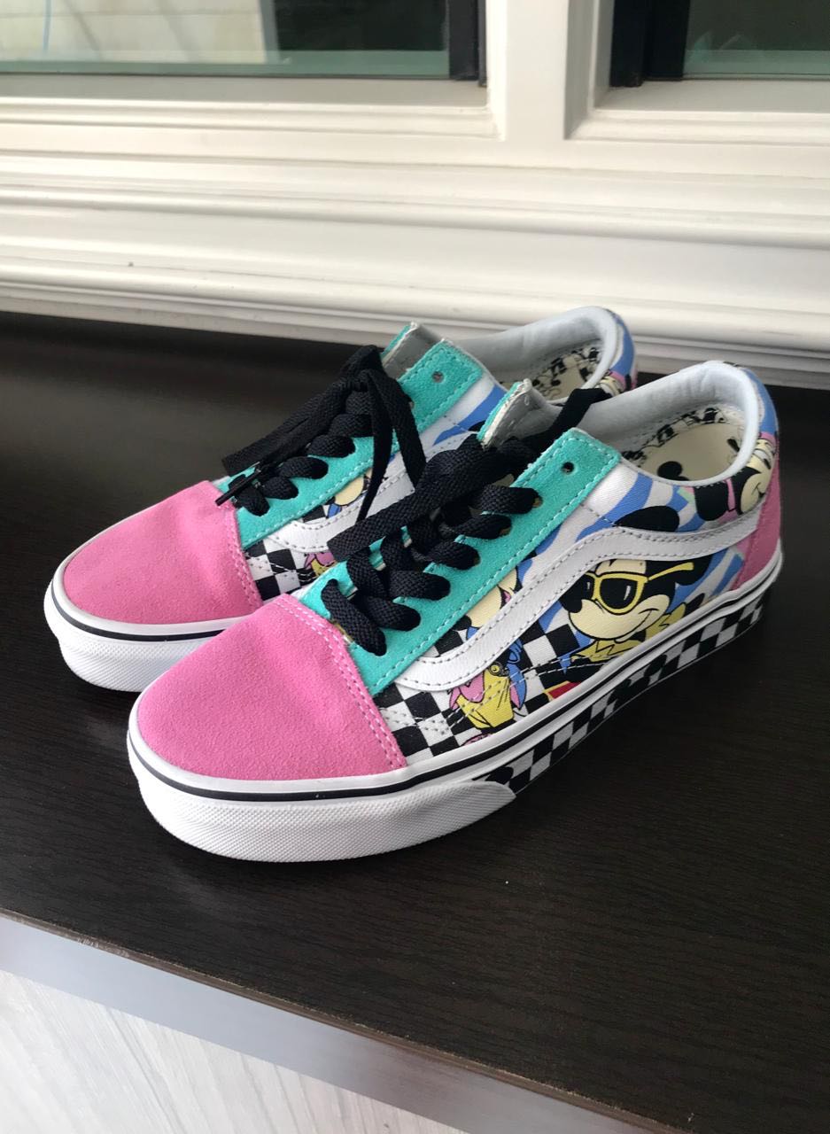mickey mouse edition vans