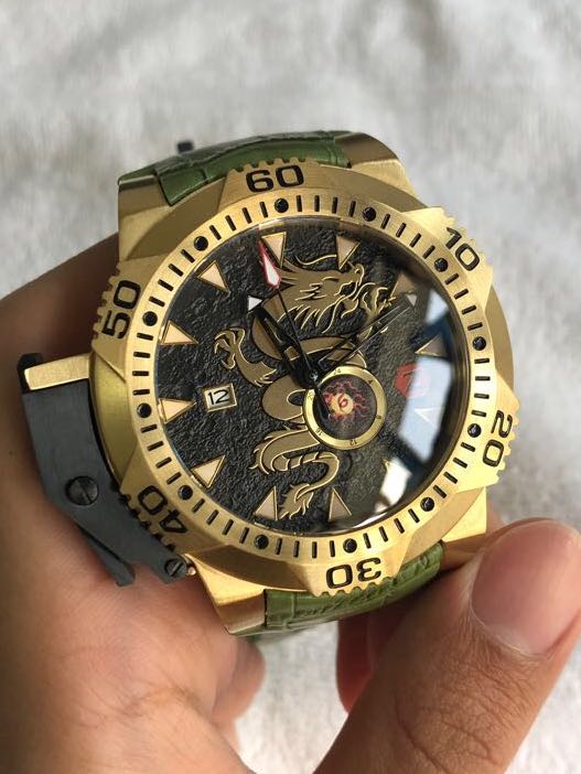 Brass best sale automatic watch