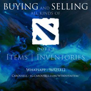 SELLING all kind of dota 2 item, FOr more information, pm me