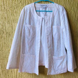 Liz Claiborne White Blazer