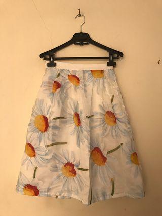 Sunflower Midi Skirt