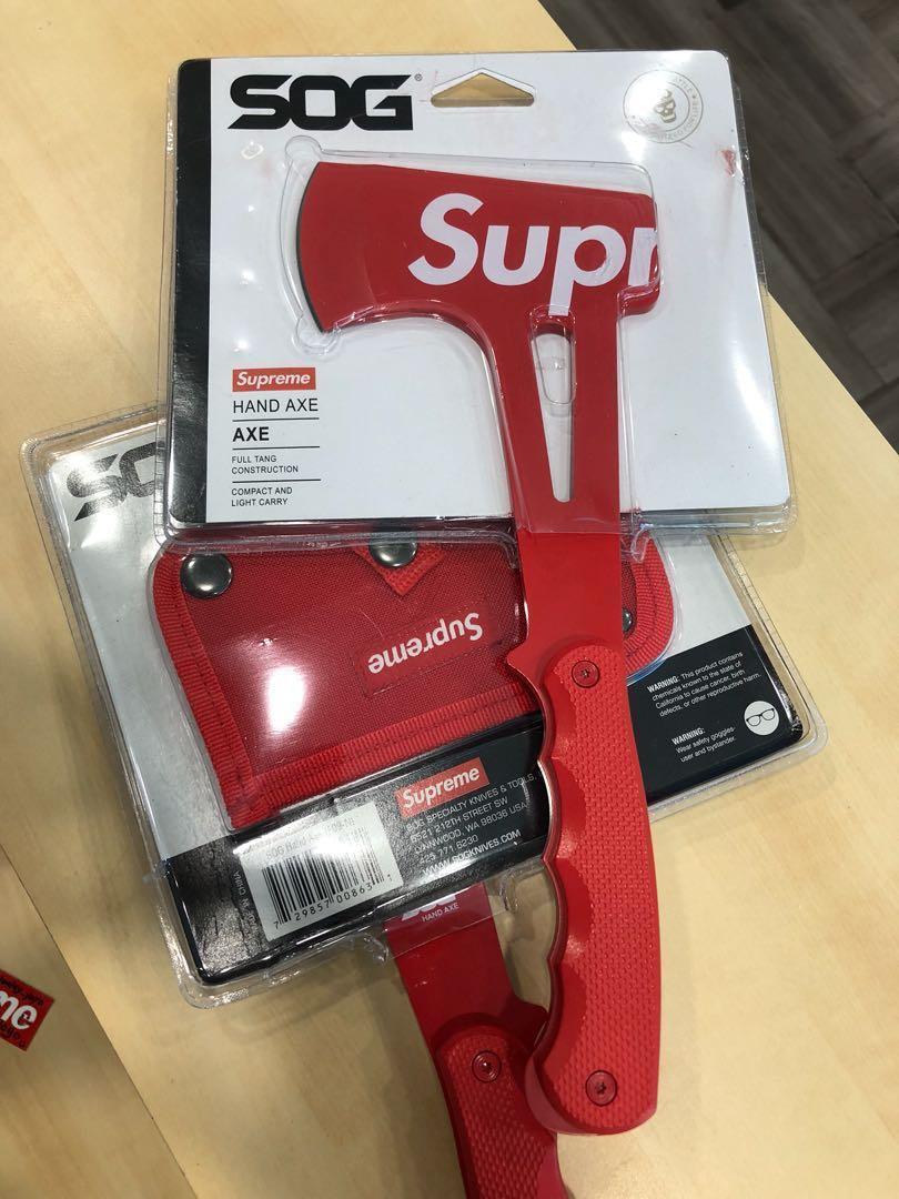 supreme SOG Hand AXE HK AAA Men s Fashion Watches
