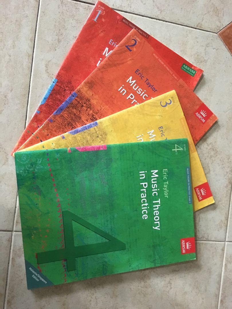 Abrsm Music Theory Books Grade 1 2 3 4 Music Media Music Accessories On Carousell