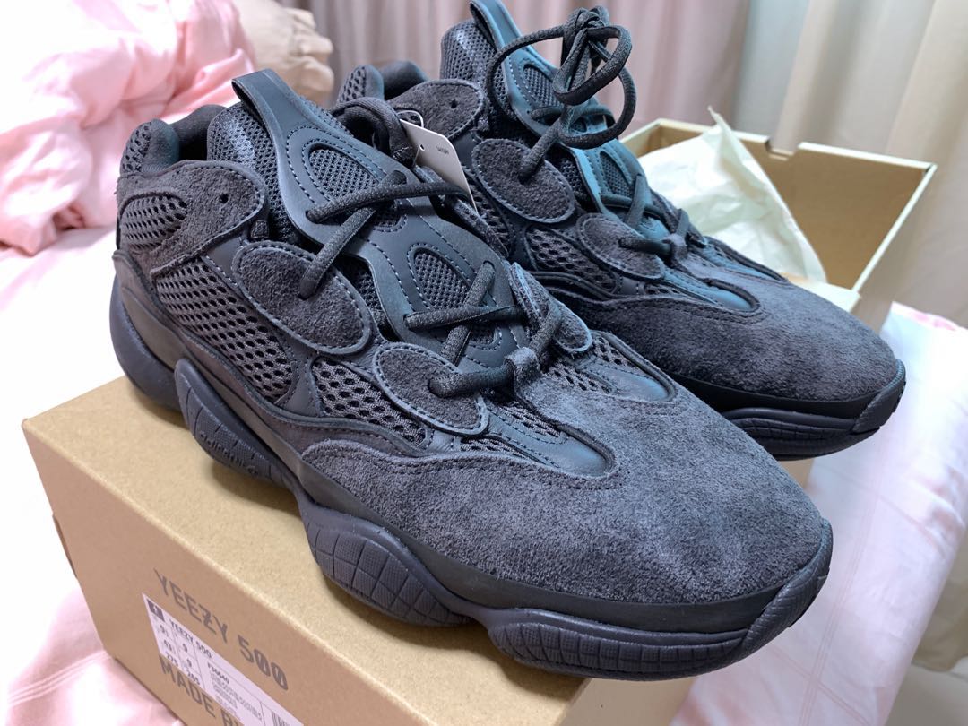 adidas Yeezy 500 Utility Black F36640 US 9.5 Men s Fashion