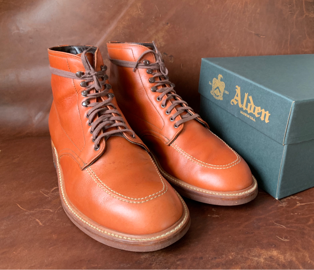 Alden Indy Boot 405 - Brown Calfskin - Goodyear Welted - Made In