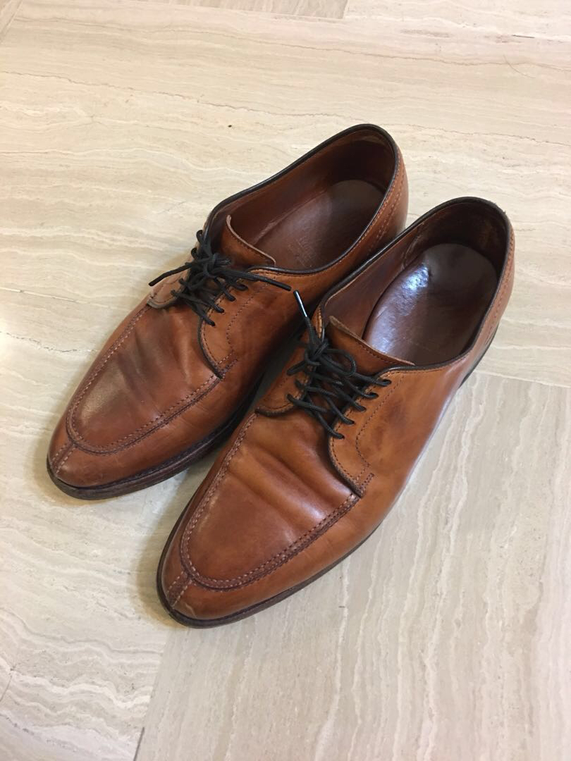 Allen Edmonds LaSalle Brown Leather Shoes Men s Fashion