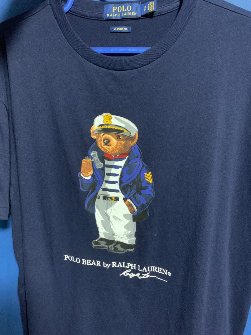 Authentic Polo ralph lauren bear tee 