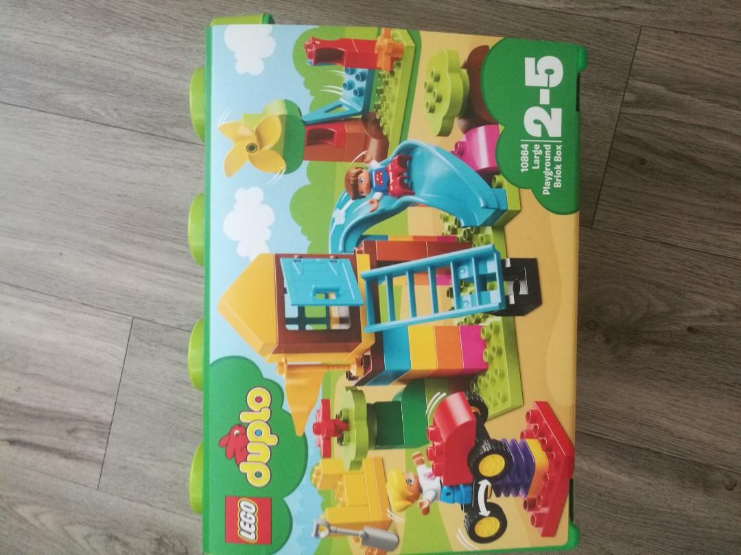 Lego duplo my first discount large playground brick box