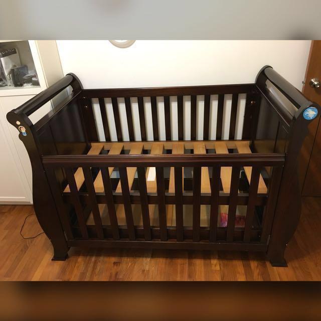 Boori english store oak cot