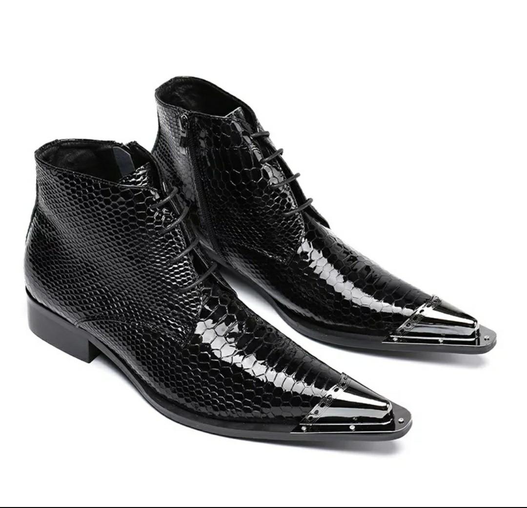 Genuine leather new arrivals boots mens
