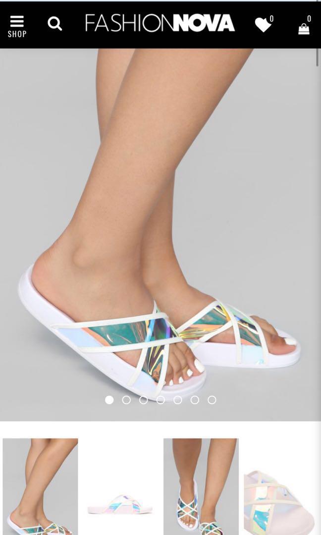 fashion nova flip flops