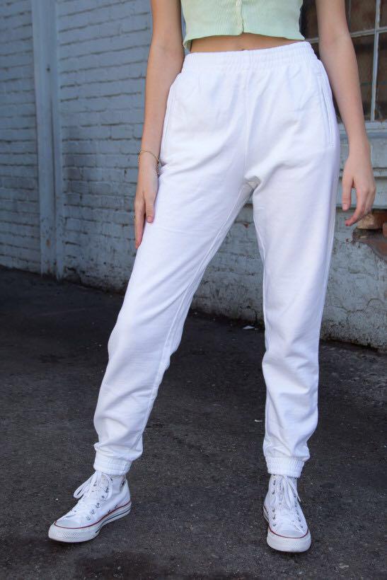 brandy melville light blue sweatpants