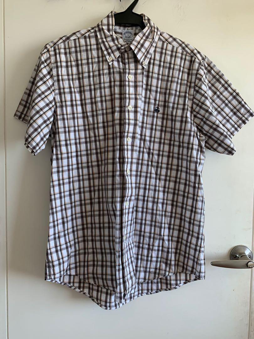 checkered polo for men