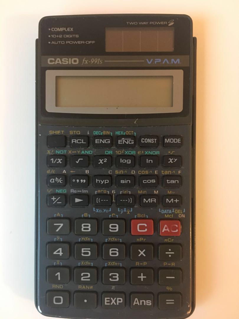 Casio FX 991S Scientific Calculator