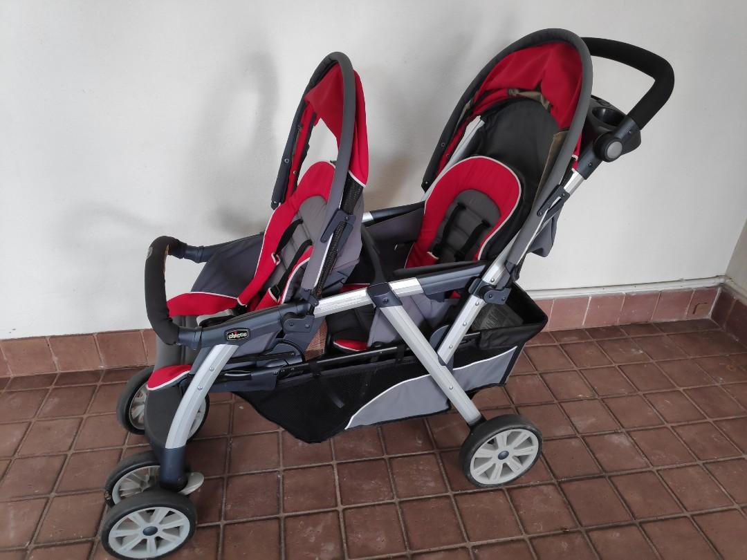 chicco cortina together double stroller canada