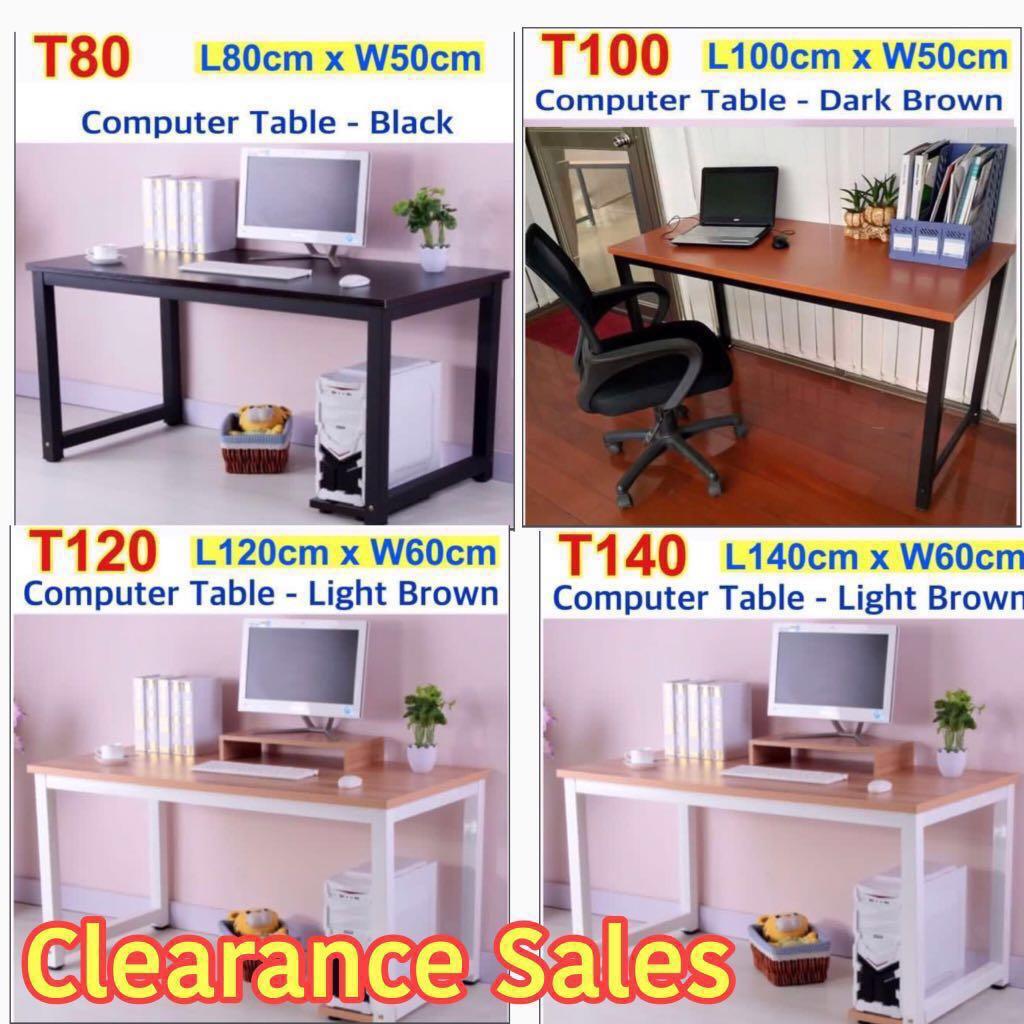Computer Study Table Pc Desk Cabinet Shoe Rack Office Chair Furniture Tables Chairs On Carousell