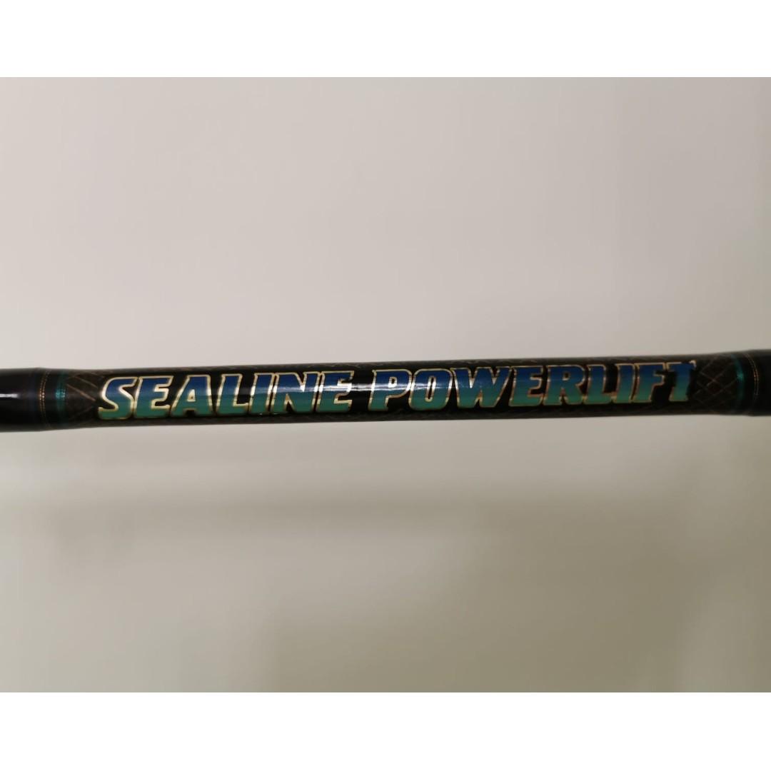 Daiwa sealine powerlift rod clearance