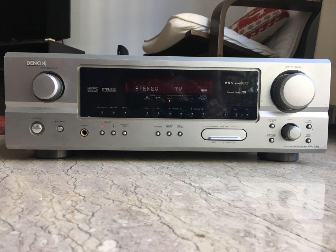 Denon amplifier, Audio, Soundbars, Speakers & Amplifiers on Carousell