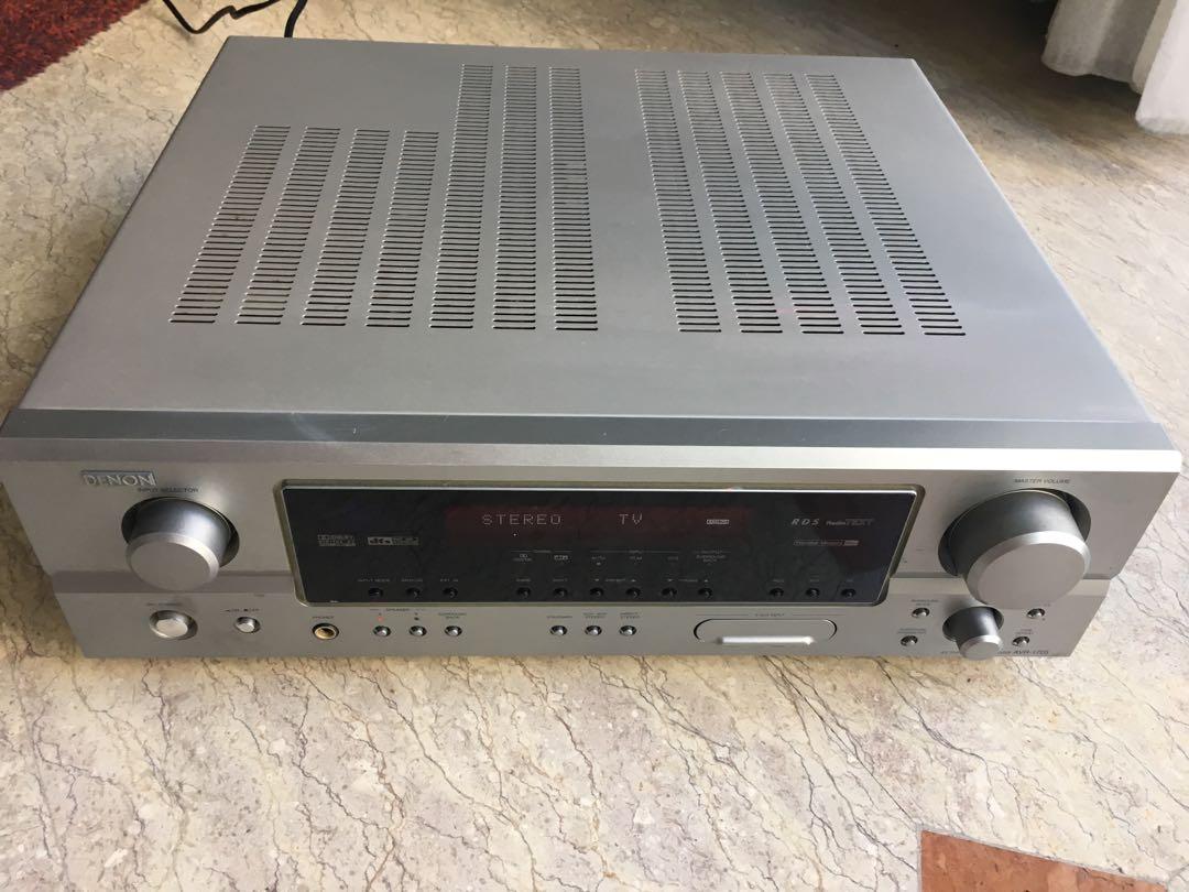 Denon amplifier, Audio, Soundbars, Speakers & Amplifiers on Carousell