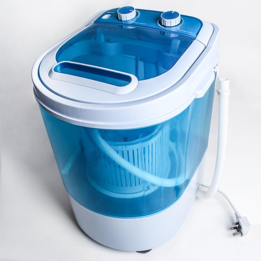 [013] Display4top Portable Mini Washing Machine Spin Cycle W/ Basket,3