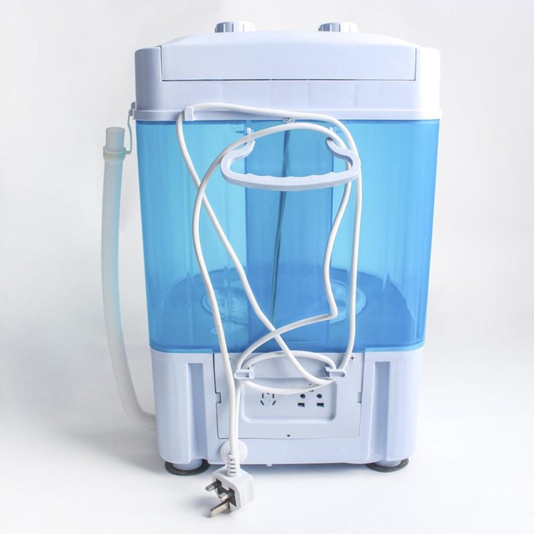 [013] Display4top Portable Mini Washing Machine Spin Cycle W/ Basket,3