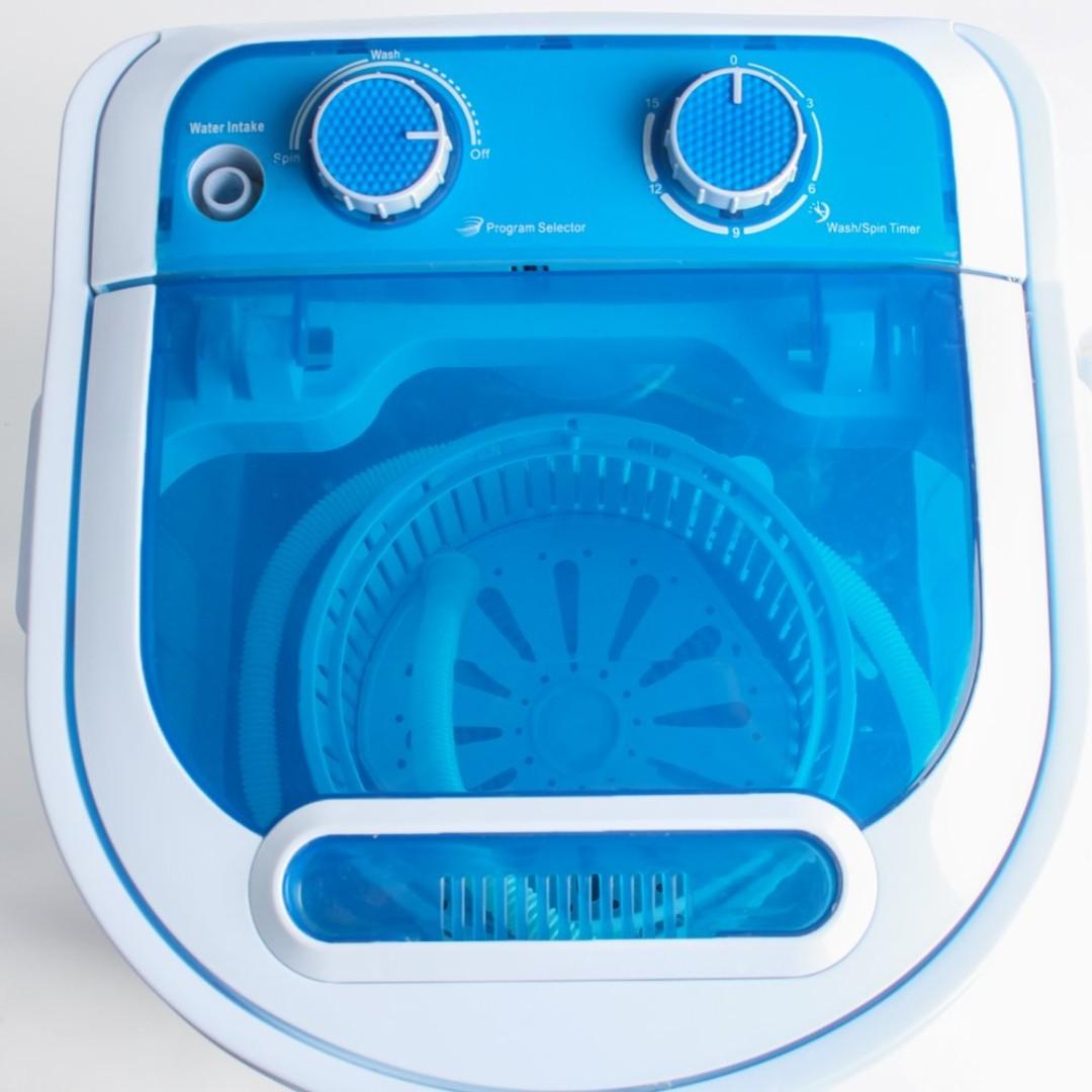 [013] Display4top Portable Mini Washing Machine Spin Cycle W/ Basket,3