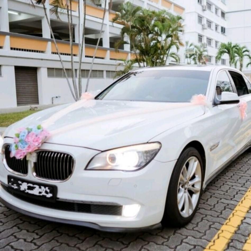 Diy Wedding Bridal Car Decoration Design Craft Handmade Craft