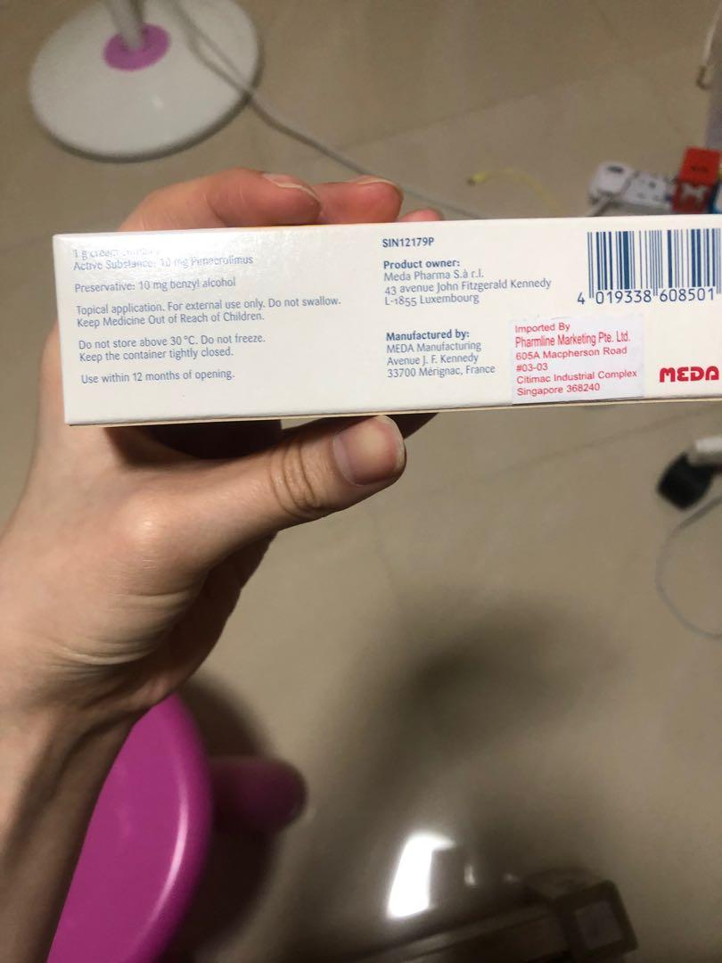 Elidel pimecrolimus cream 1 for eczema, Beauty & Personal Care, Bath