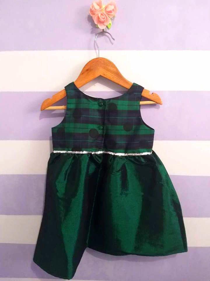 emerald green dress for baby girl