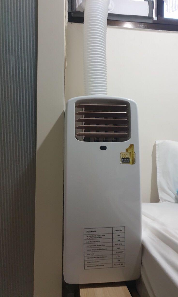 Europace Portable Aircon Epac 12t2 Home Appliances Cooling Air Care On Carousell