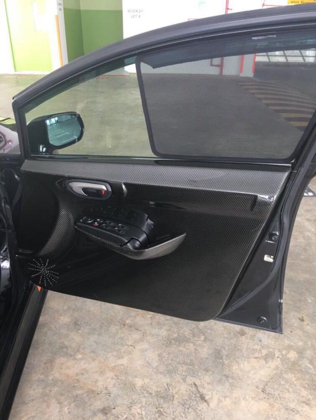 Fd2r Carbon Interior Door Panel, Car Accessories, Accessories on Carousell