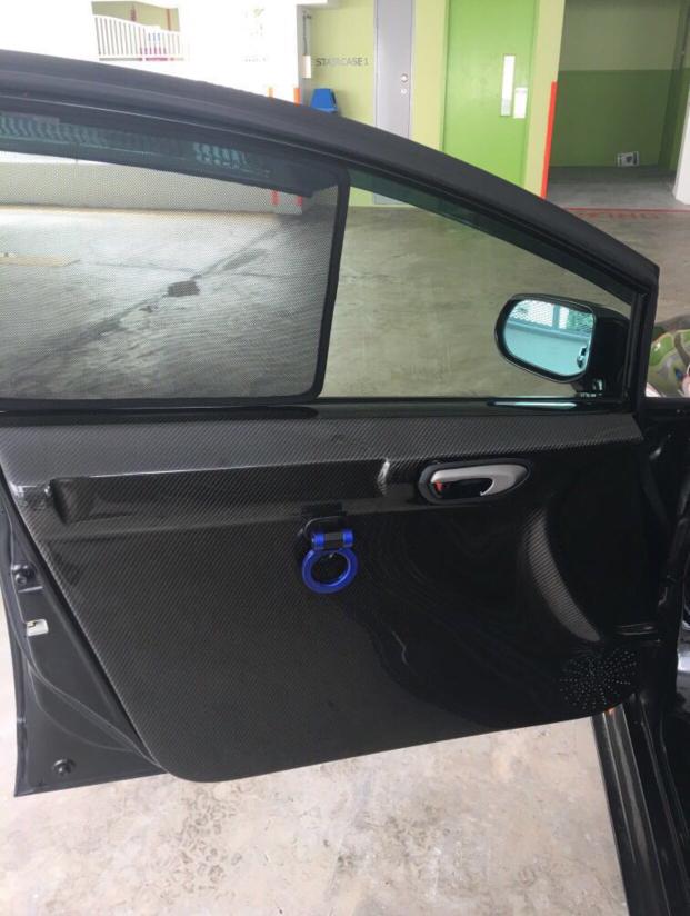 Fd2r Carbon Interior Door Panel, Car Accessories, Accessories on Carousell