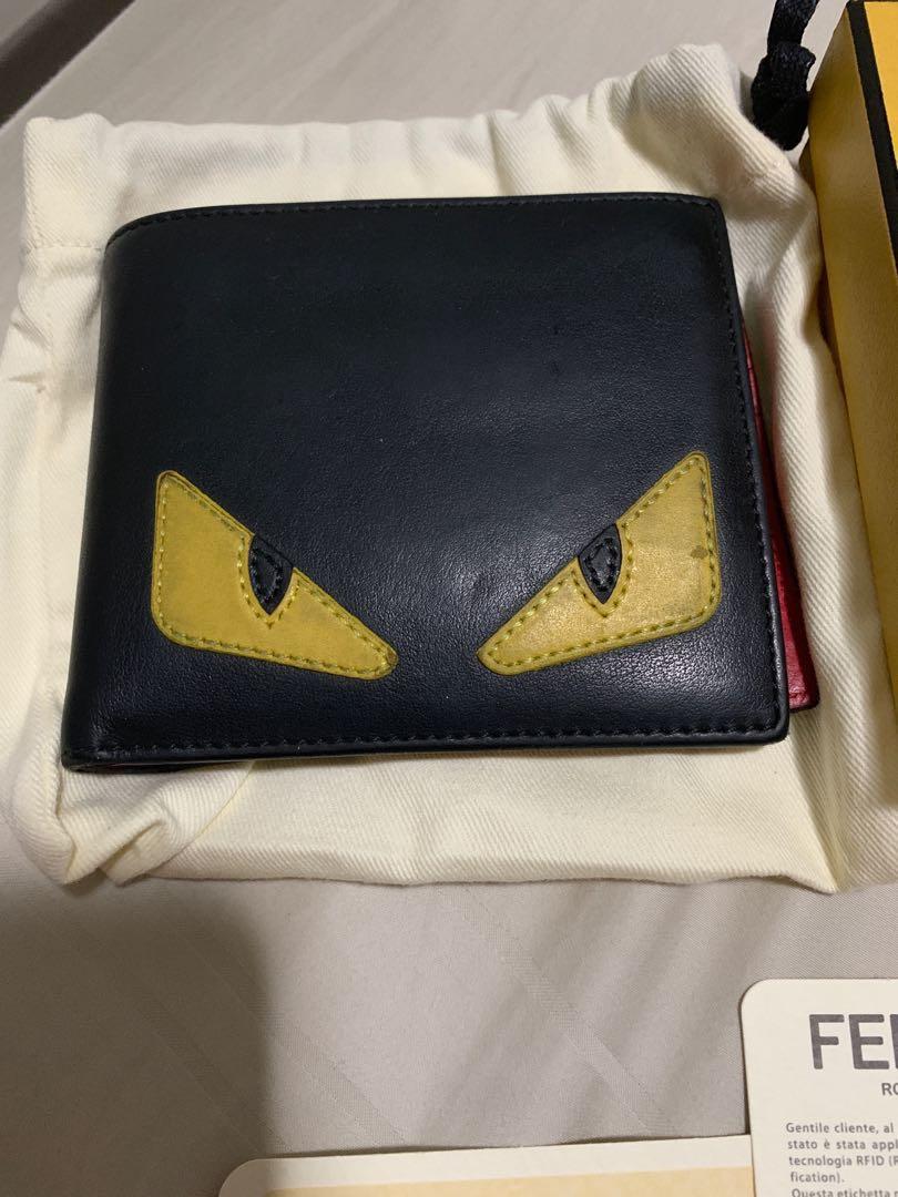 fendi wallet with eyes