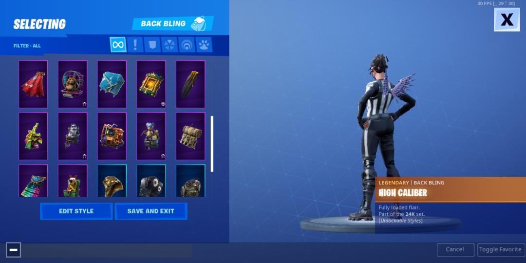 Fortnite pro acc SALE!, Video Gaming, Gaming Accessories, Game Gift