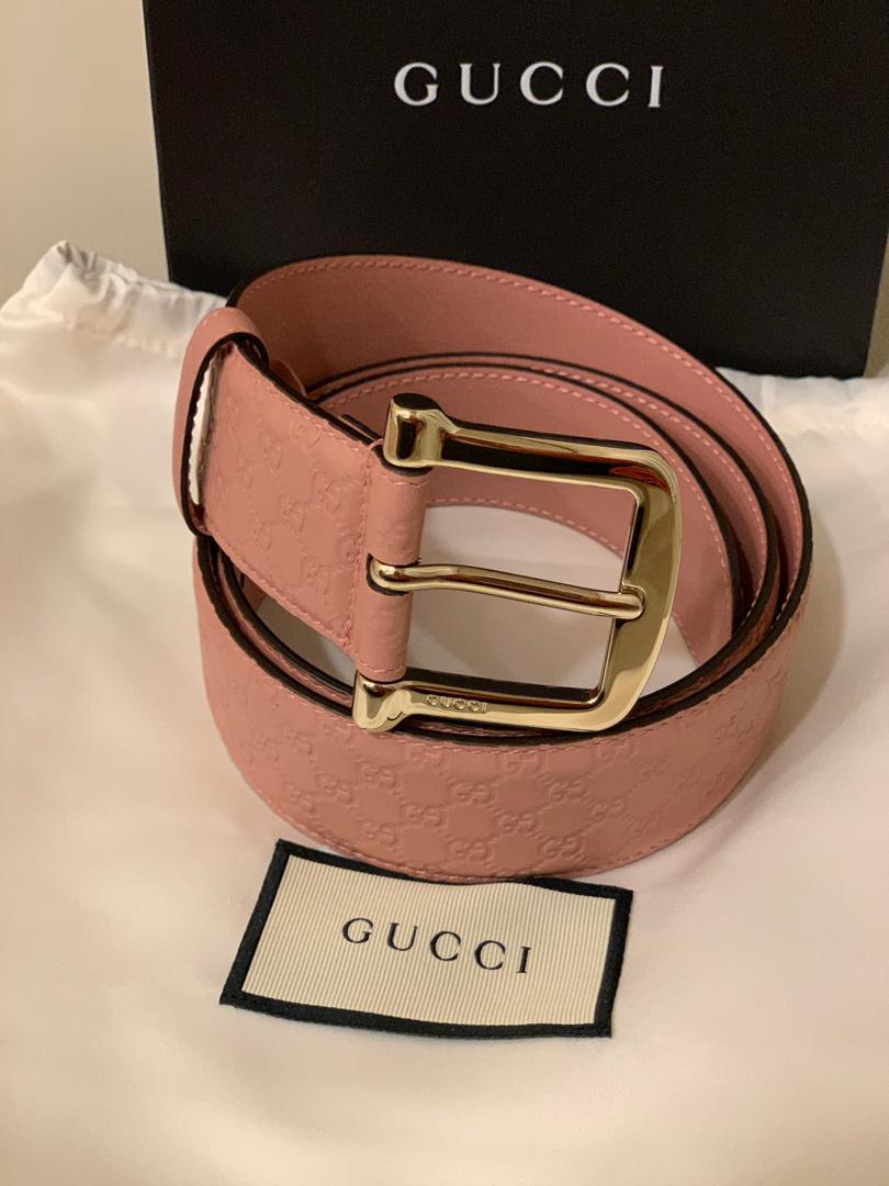 gucci belt women pink