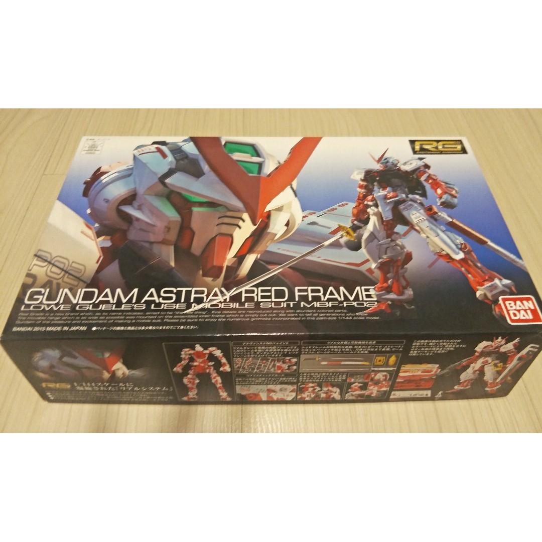 GUNDAM LOWE GUELE MOBILE SUIT MBF-PO2-ASTRAY RED FRAME, Hobbies & Toys ...