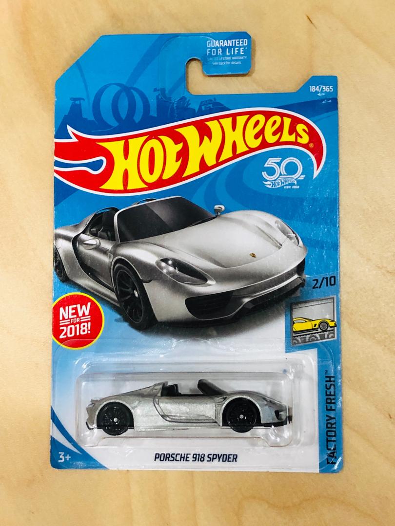 Porsche 918 hot wheels discount