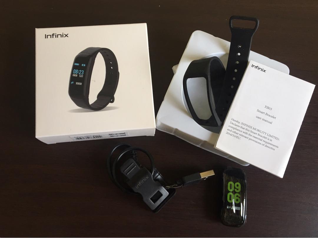 Infinix XBand 3 Smart watch black Audio Portable Audio