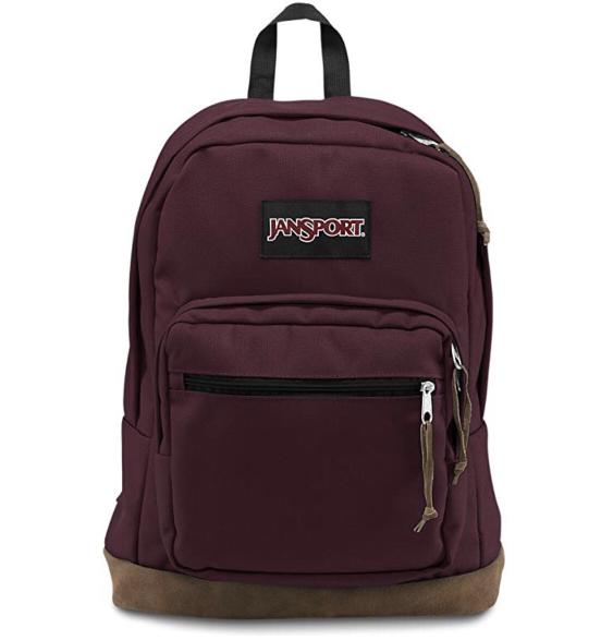 JanSport Right Pack Dried Fig Backpack, Women's Fashion, Bags & Wallets ...