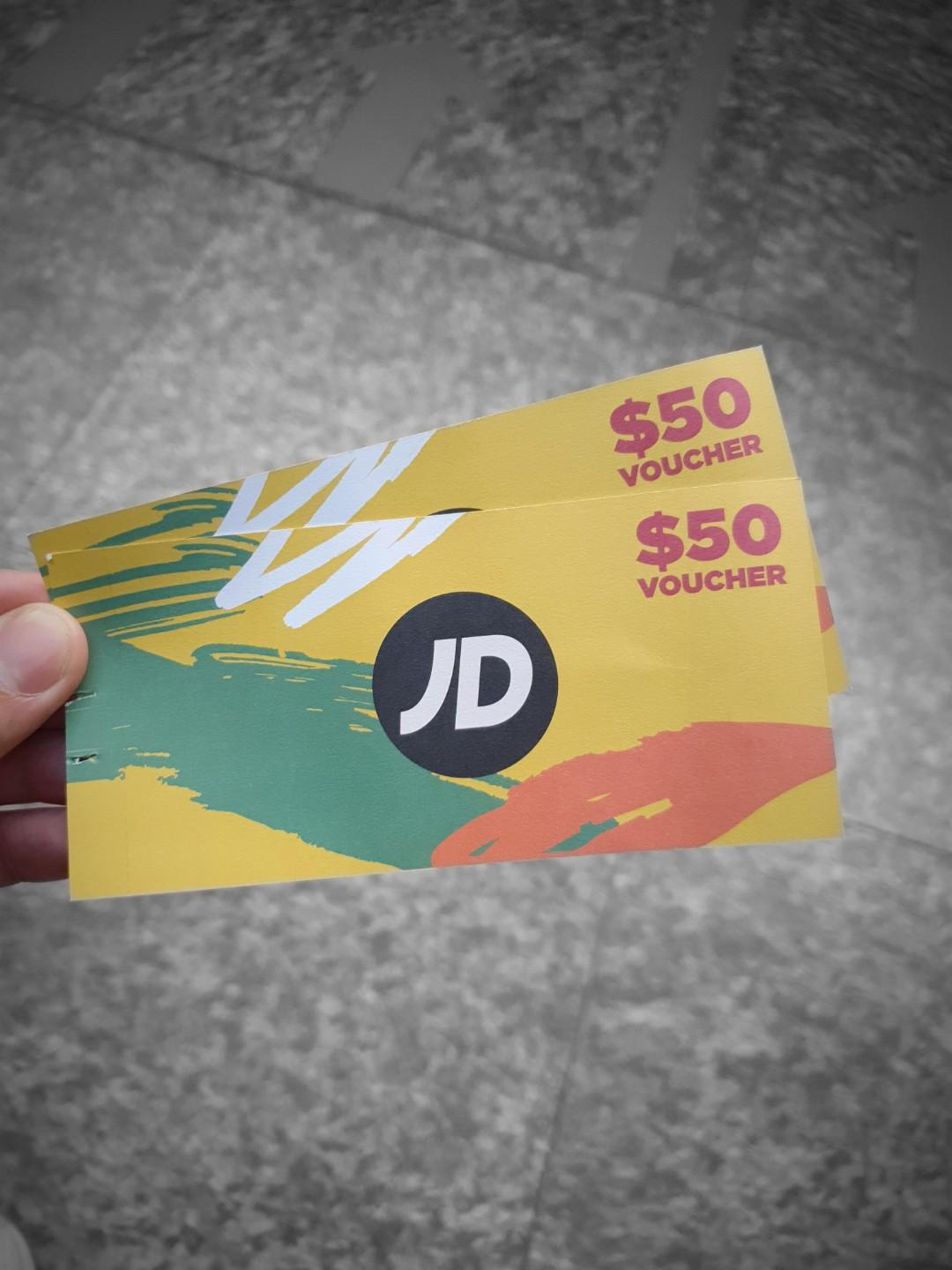JD voucher, Tickets & Vouchers, Vouchers on Carousell