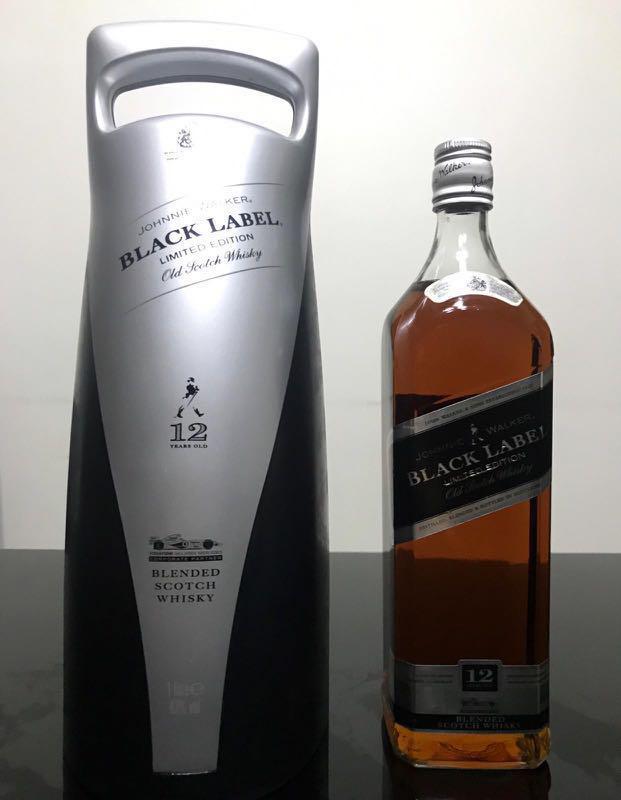 Johnny Walker Black Label 12 Years 1 Litre Limited Edition