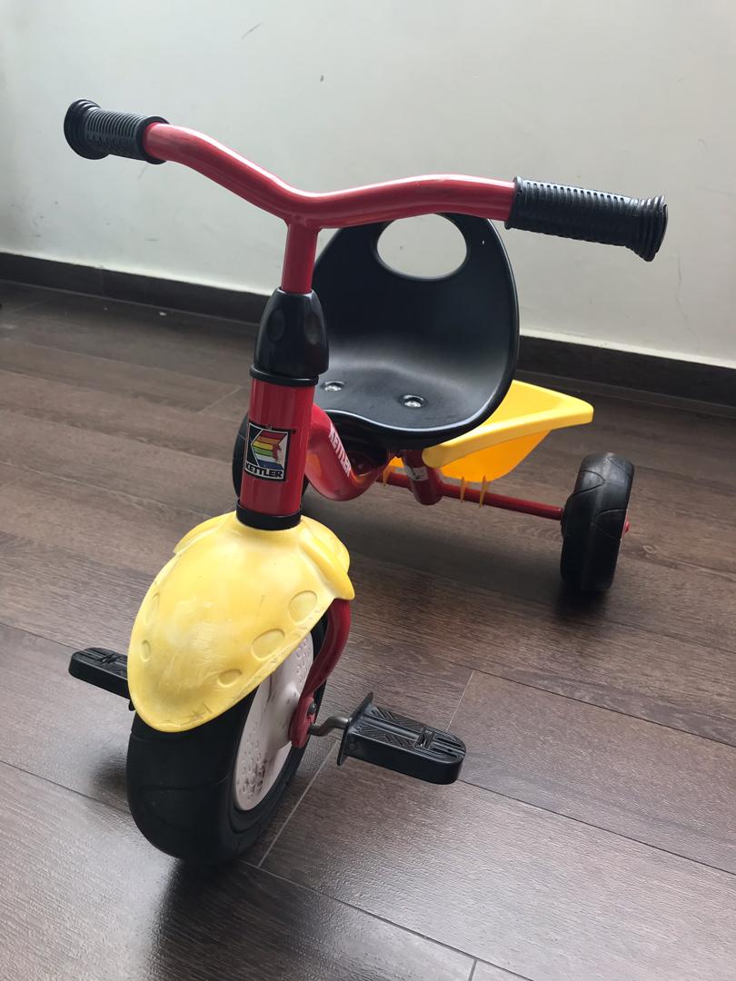 kettler trike with handle