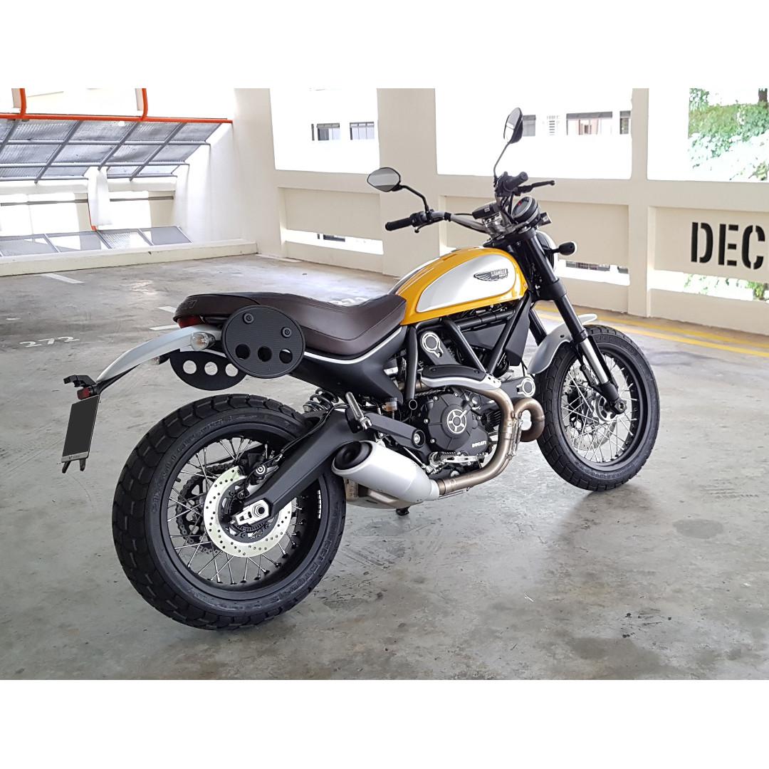 Kriega shop scrambler ducati