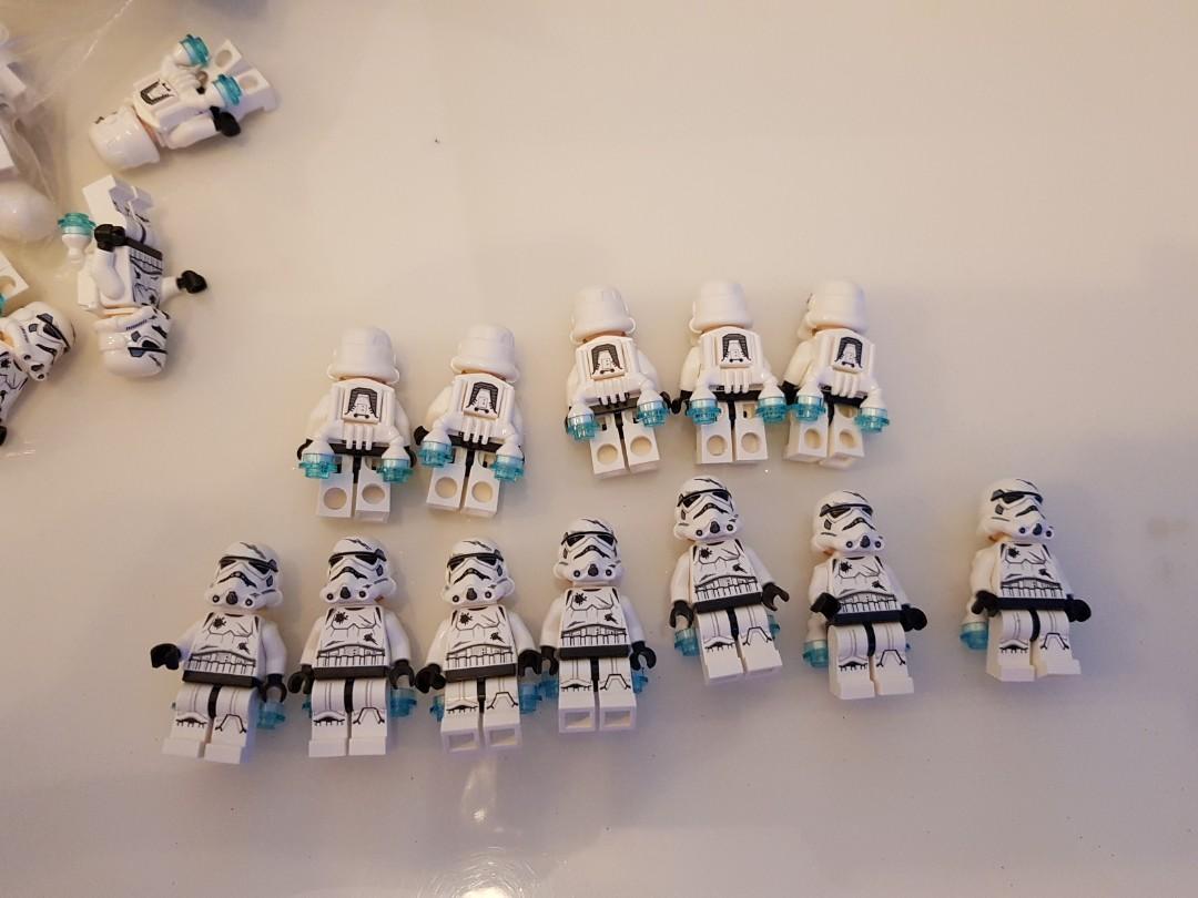 LEGO Star Wars Mandalorian Trooper minifigure lot of 5 Jetpack Clone minifig LEGO Star Wars Mandalorian Trooper minifigure lot of 5 Jetpack Clone minifig