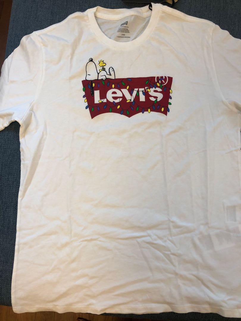 levis batwing logo t shirt