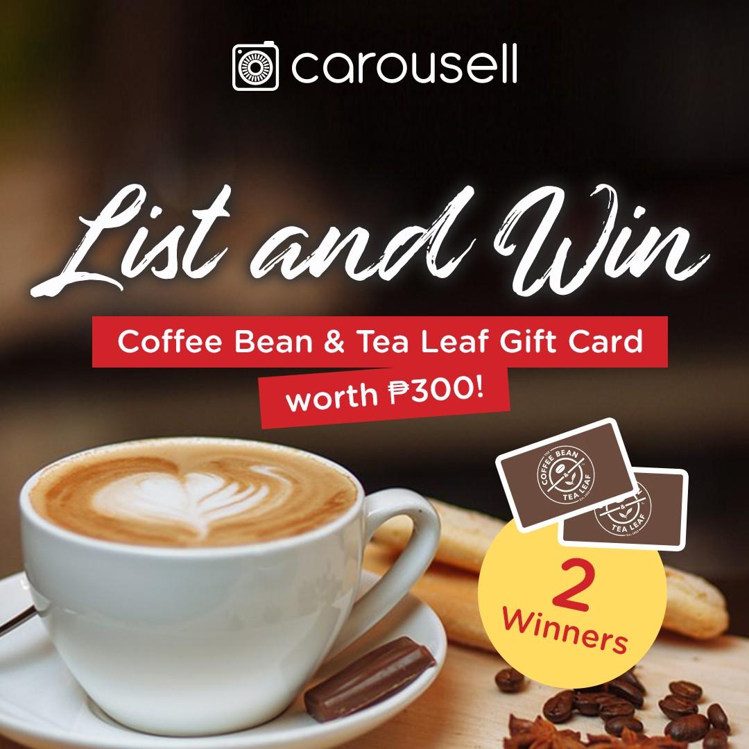 COFFEE & TEA Coffee Bean And Tea Leaf Gift Card