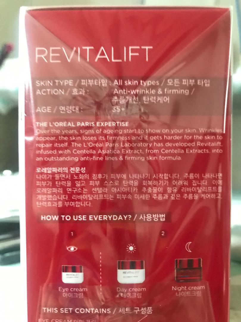 revitalift routine